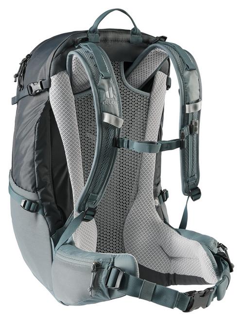 Rückansicht von Deuter Futura 25 SL Wanderrucksack Damen graphite shale