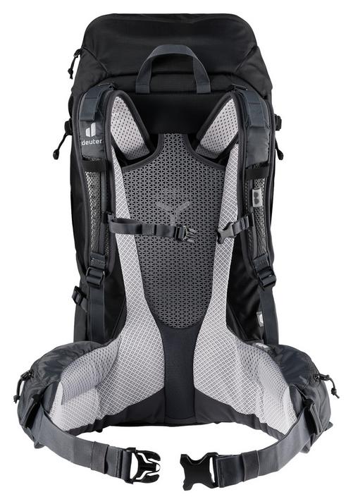 Rückansicht von Deuter Futura Pro 38 SL Wanderrucksack Damen black graphite