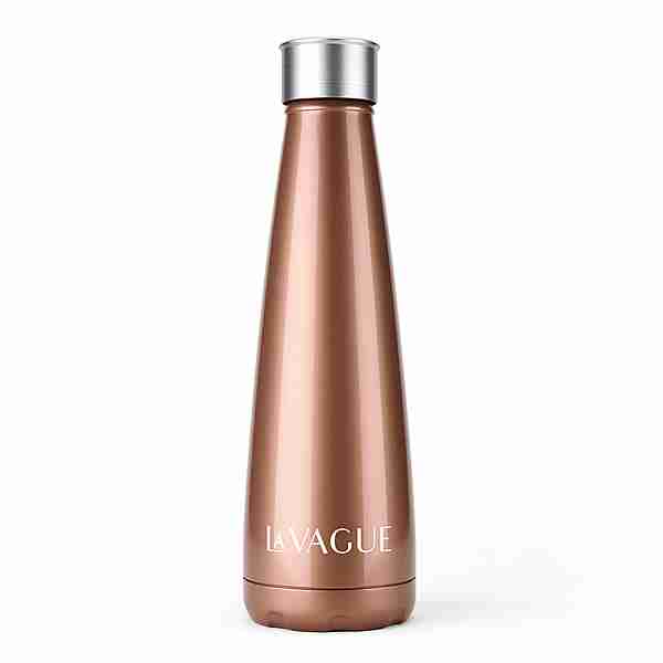 LaVAGUE GRAVITY Trinkflasche Rosegold