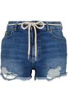 ALIFE AND KICKIN LatoyaAK DNM A Shorts Damen - dark denim washed