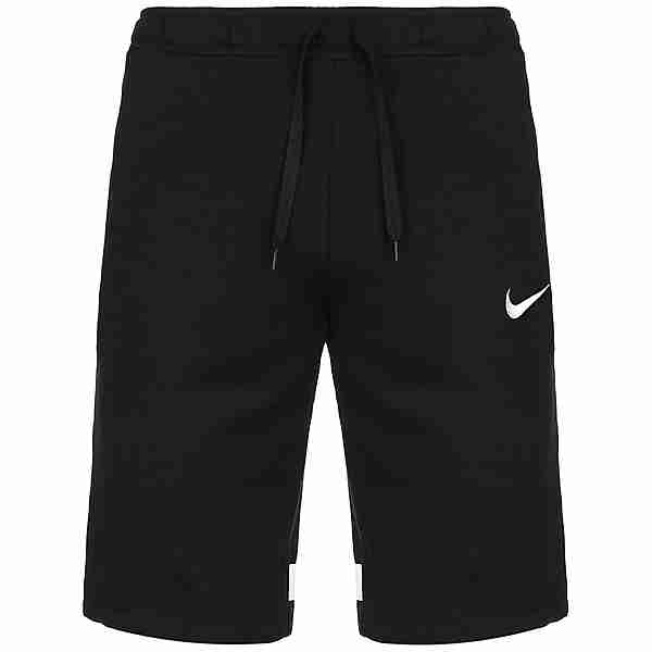 Nike Strike 21 Fleece Fußballshorts Herren schwarz / weiß