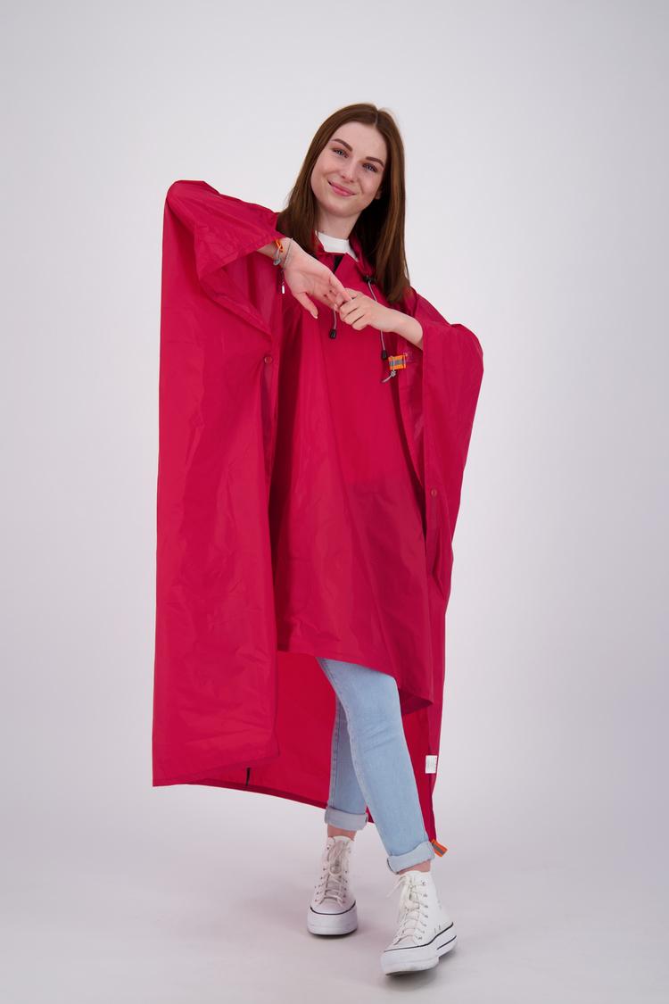 DEPROC active DEPROC active CORNWALL RAINPONCHO 5in1 Poncho Herren - red - 1 | SportScheck