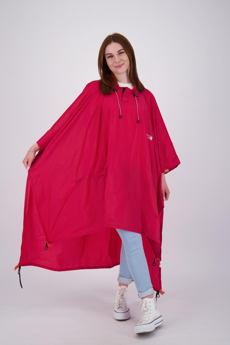 DEPROC active DEPROC active CORNWALL RAINPONCHO 5in1 Poncho Herren - red - 3 | SportScheck