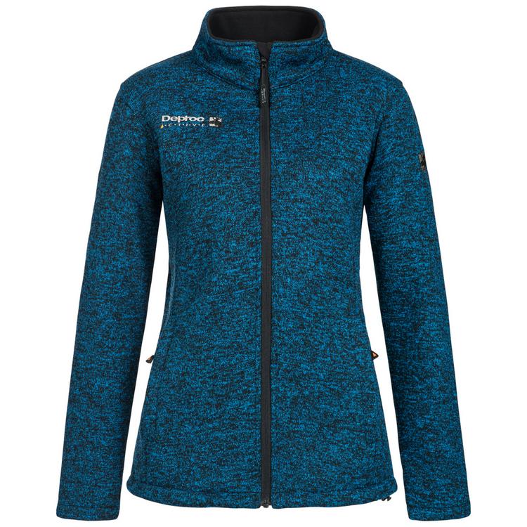 DEPROC active DEPROC active ELKFORD WOMEN Strickfleece Damen - blau - 0 | SportScheck
