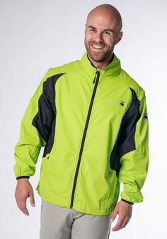 Rückansicht von DEPROC active HAMTON MEN Funktionsjacke Herren lime