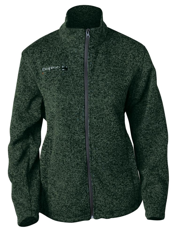 DEPROC active DEPROC active ELKFORD WOMEN Strickfleece Damen - forest - 0 | SportScheck