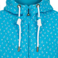 Rückansicht von ANKERGLUT ANCHORAGE Women Sweatjacke Damen blue