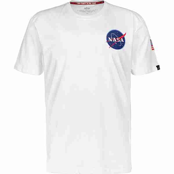 Alpha Industries Space Shuttle T-Shirt Herren weiß