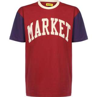 Market Colorblock T-Shirt Herren purple/burgundy