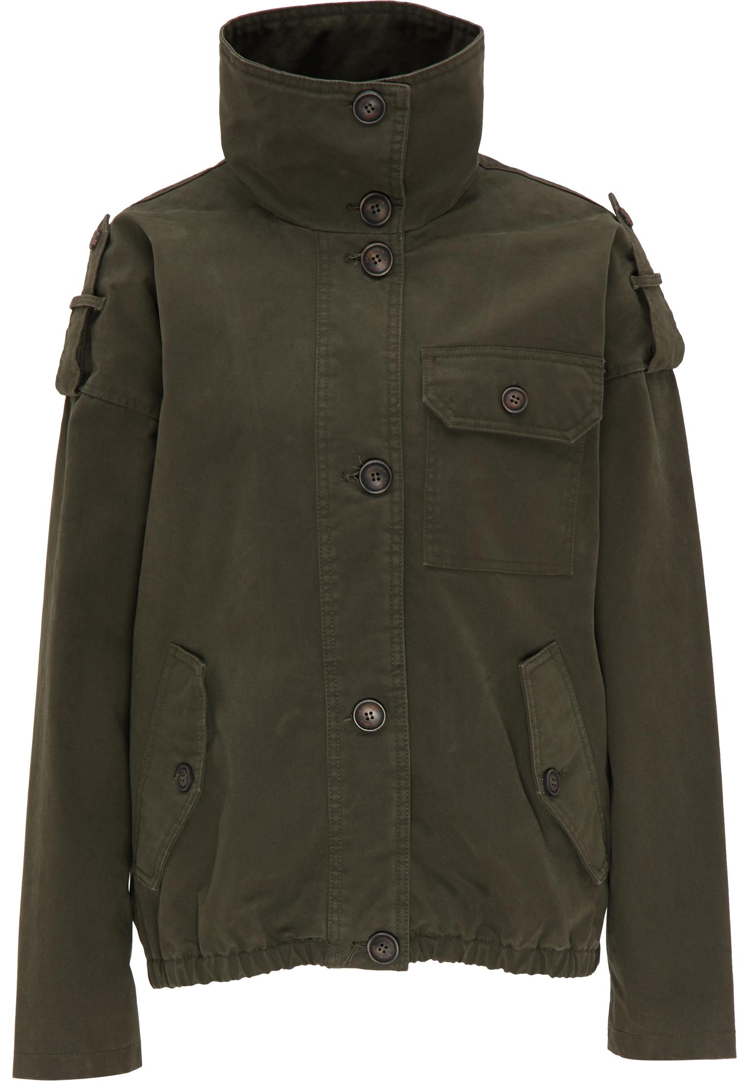DreiMaster Kurzjacke Damen Dunkeloliv