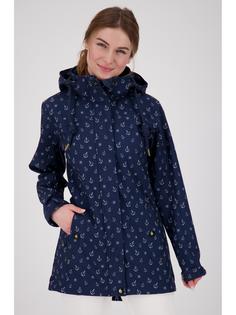 Rückansicht von ANKERGLUT ANKERGLUTSCHEIN Softshelljacke Damen navy