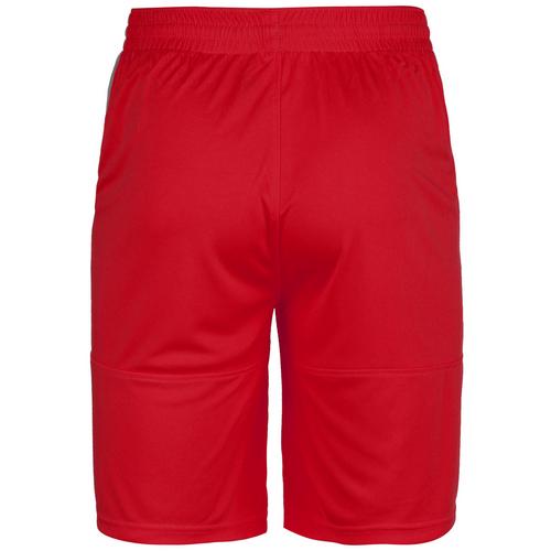 Rückansicht von PUMA Game Basketball-Shorts Herren rot / weiß