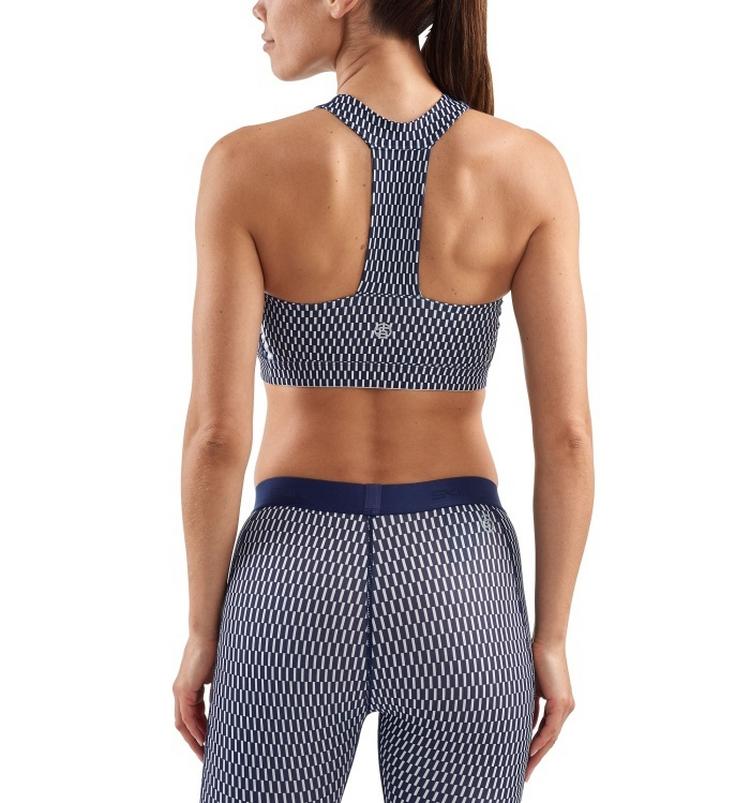 Skins Skins Speed BH Damen - Textured Square Navy/White - 0 | SportScheck