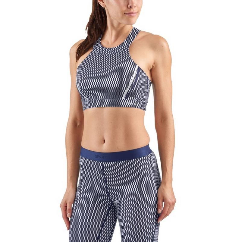 Skins Skins Speed BH Damen - Textured Square Navy/White - 1 | SportScheck