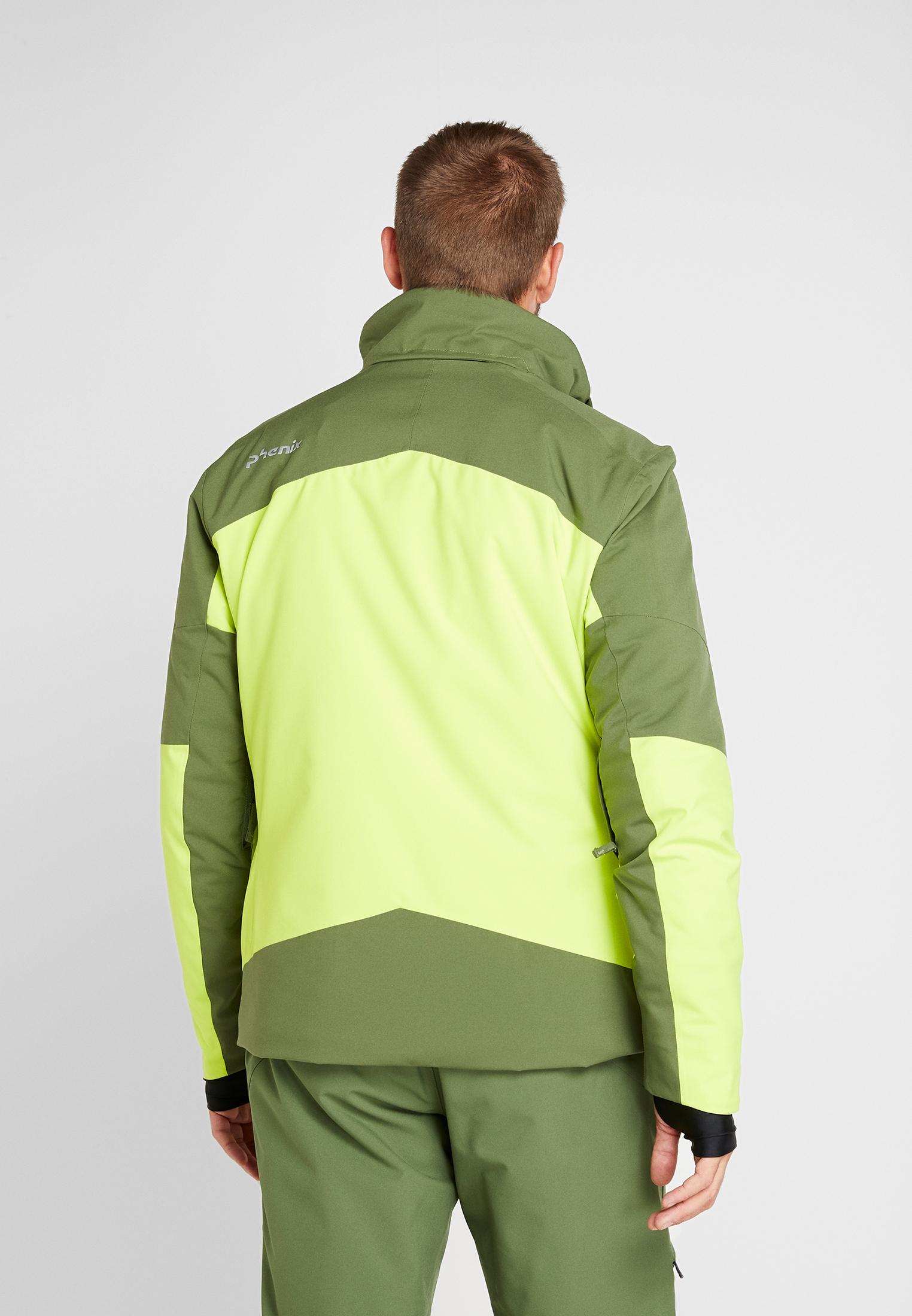 PHENIX SLOPE JACKET YELLOW/GREEN giacca sci da uomo » Sportclub