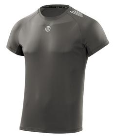 Skins S3 Short Sleeve Top Funktionsshirt Herren charcoal