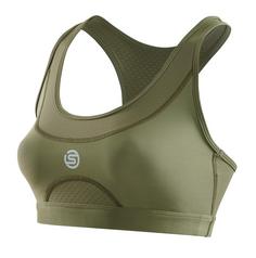 Skins S3 Elite Bra Sport-BH Damen khaki