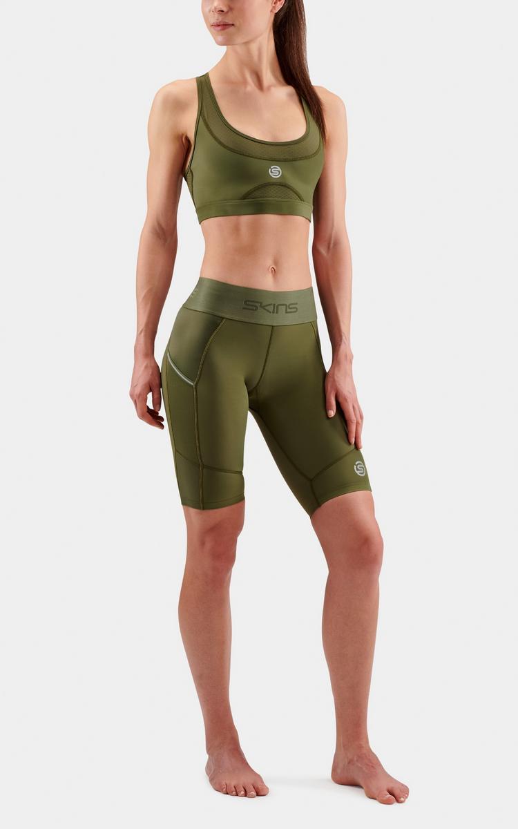 Skins Skins S3 Elite BH Damen - khaki - 1 | SportScheck