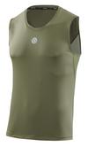 Skins S3 Tank Top Funktionsshirt Herren - khaki