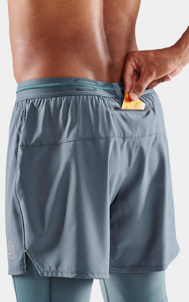 Skins Skins S3 Superpose Tights Herren - blue grey - 4 | SportScheck