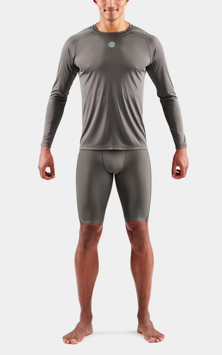 Skins Skins S3 Long Sleeve Top Funktionsshirt Herren - charcoal - 3 | SportScheck