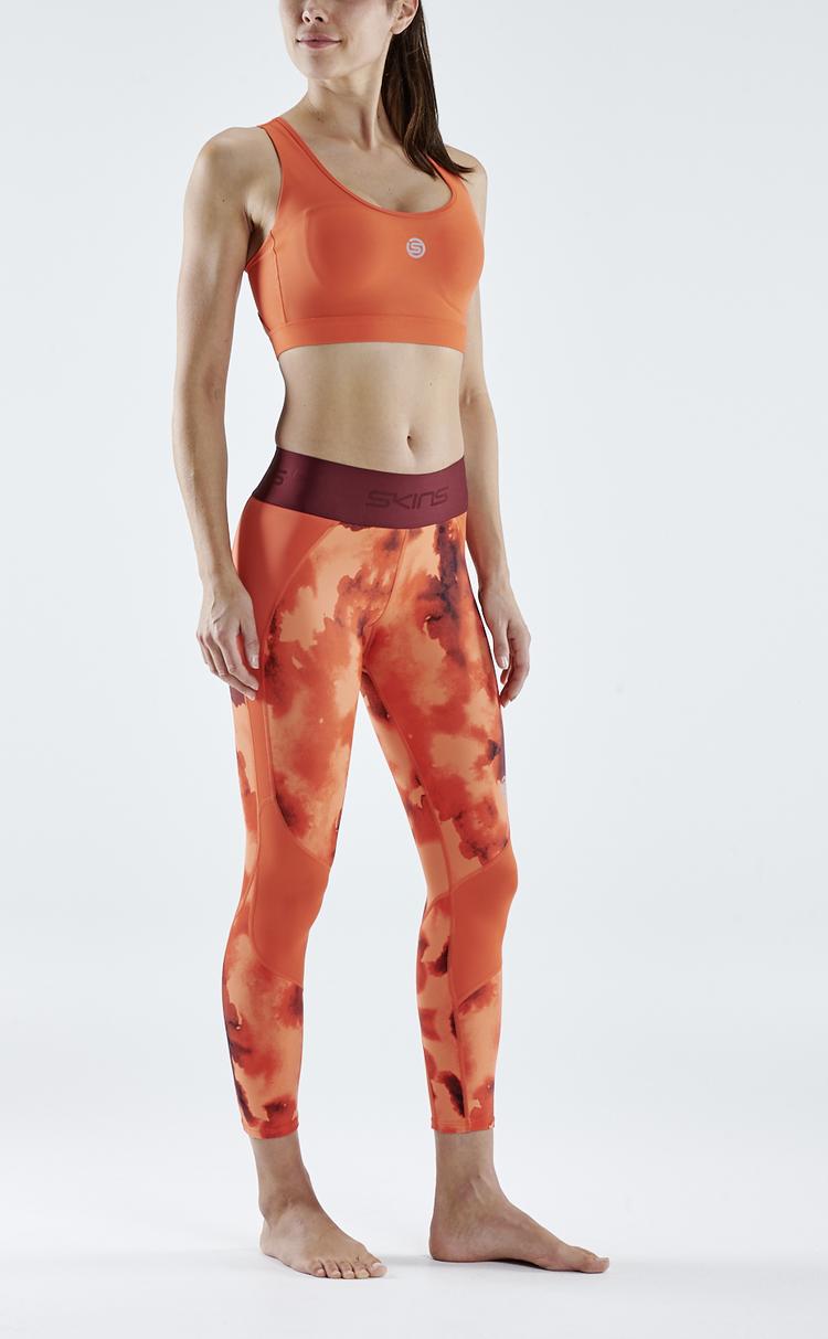 Skins Skins S3 Long Tights Tights Damen - Spark Camo - 3 | SportScheck