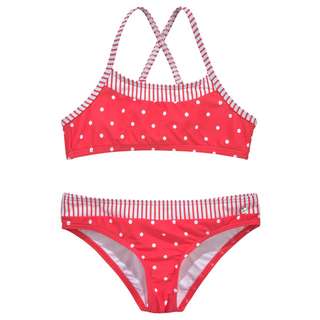 S.OLIVER Bikini Set Damen rot-weiß