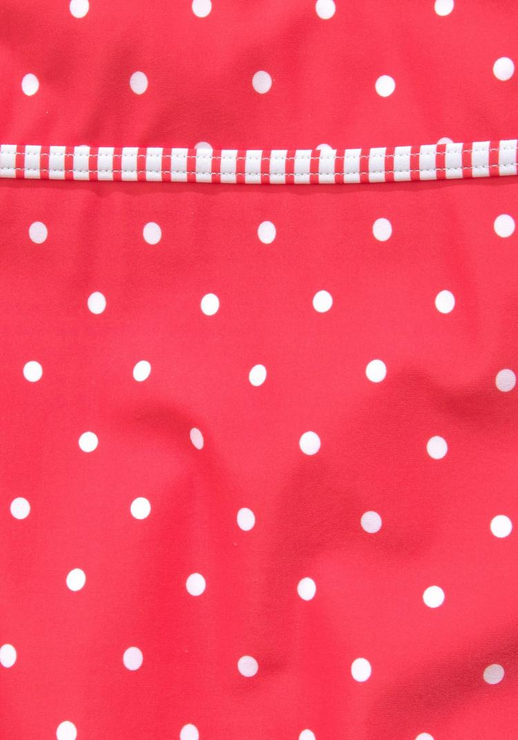 S.OLIVER S.OLIVER Badeanzug Badeanzug Damen - rot-wei&szlig; - 0 | SportScheck