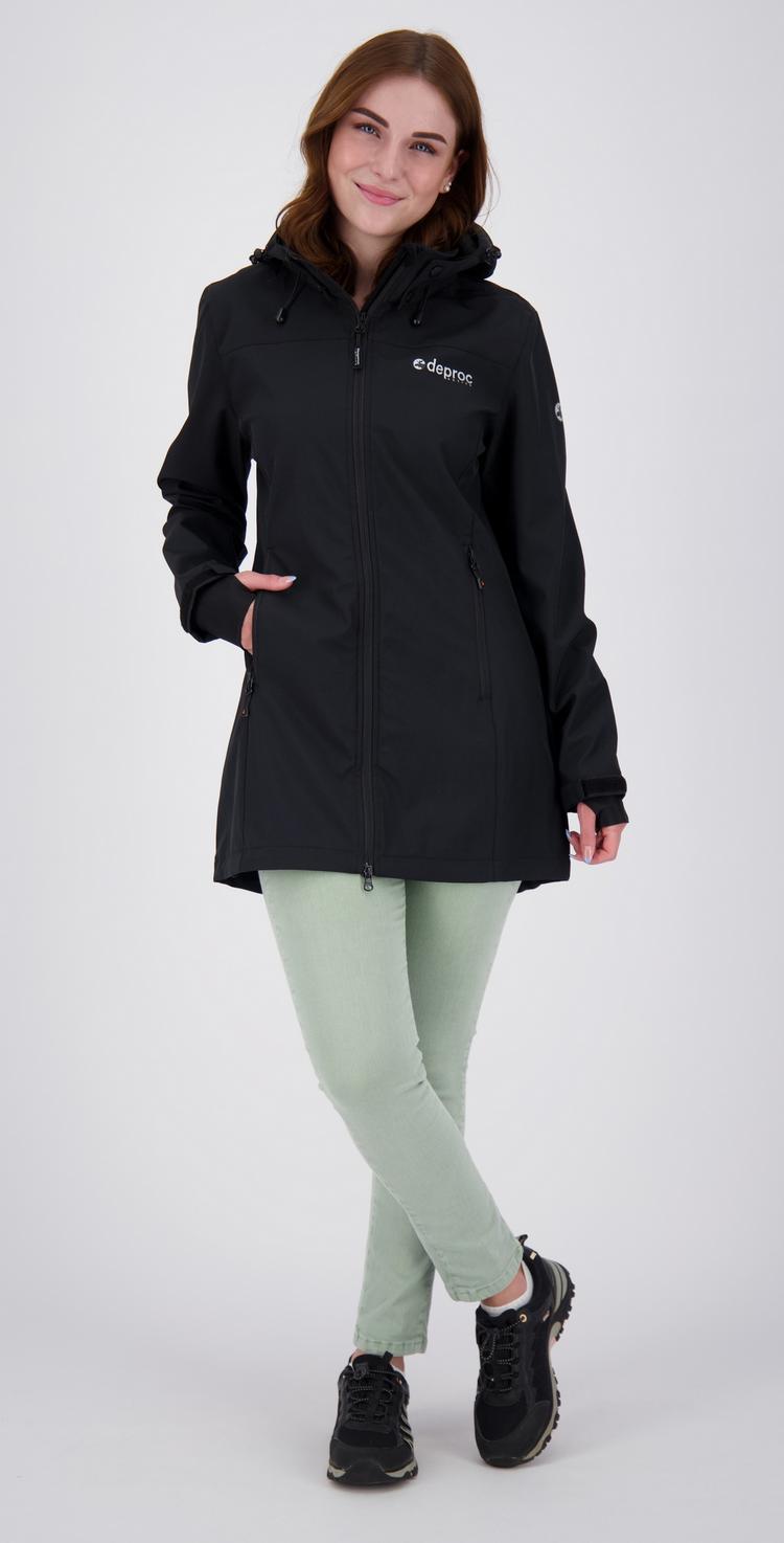 DEPROC active DEPROC active CAVELL LONG WOMEN Softshellmantel Damen - anthrazite - 3 | SportScheck
