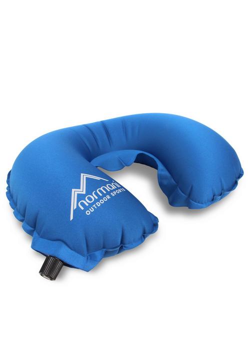 Rückansicht von normani Outdoor Sports Trip Reisekissen Blau