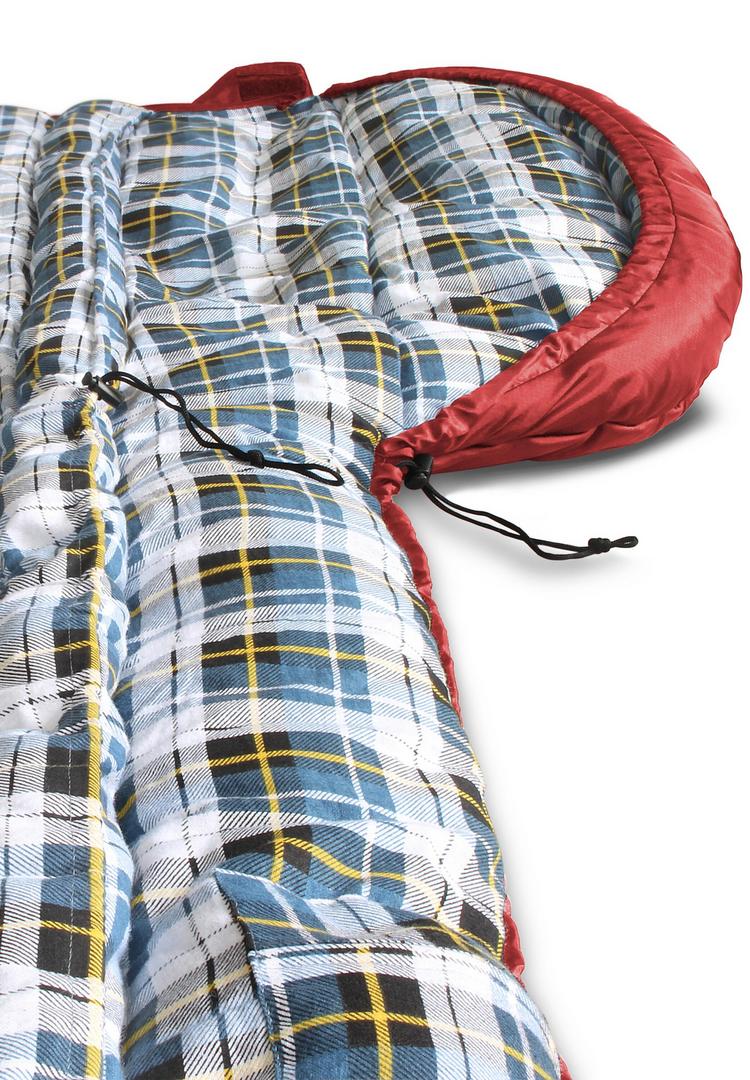 normani Outdoor Sports normani Outdoor Sports Antarctica Kunstfaserschlafsack - Rot - 0 | SportScheck