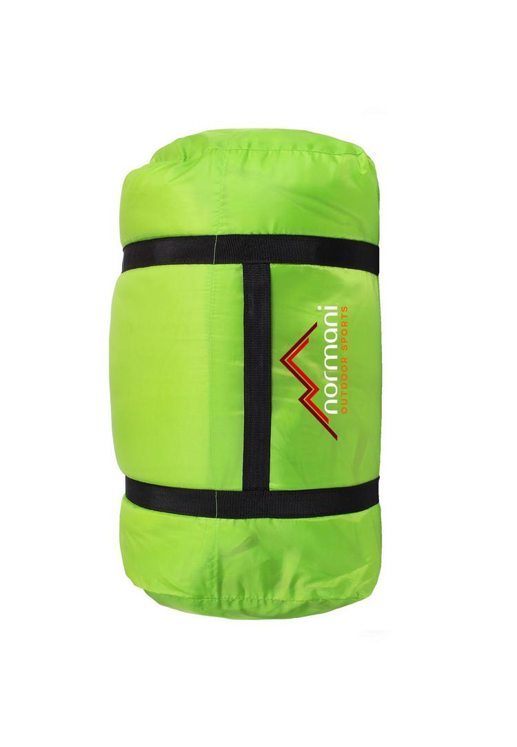 normani Outdoor Sports normani Outdoor Sports Traveller Kunstfaserschlafsack - Limette - 1 | SportScheck