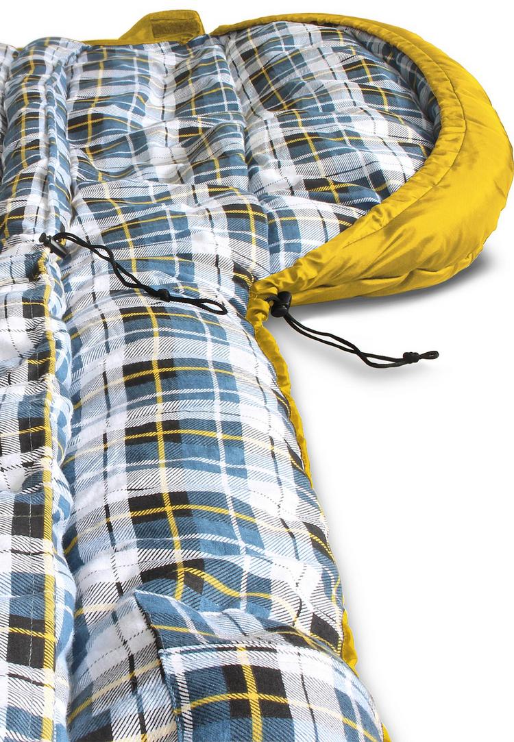 normani Outdoor Sports normani Outdoor Sports Antarctica Kunstfaserschlafsack - Gelb - 0 | SportScheck