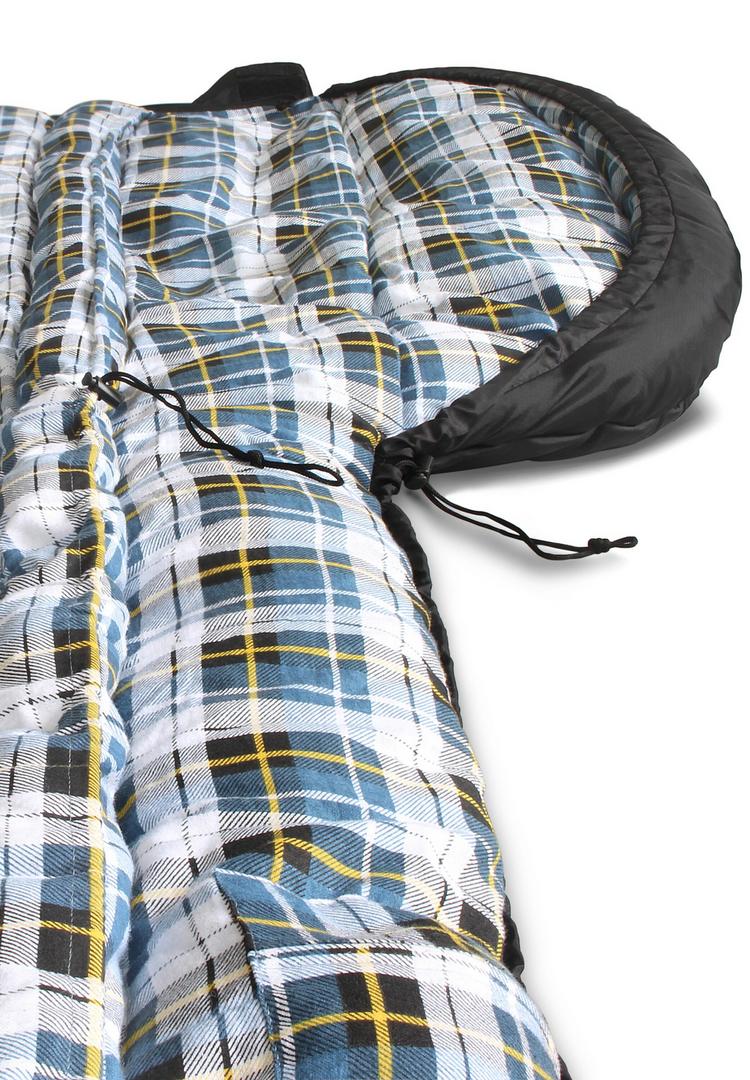 normani Outdoor Sports normani Outdoor Sports Antarctica Kunstfaserschlafsack - Schwarz - 0 | SportScheck