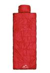 normani Outdoor Sports Traveller Kunstfaserschlafsack - Rot