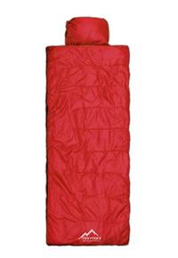 normani Outdoor Sports Traveller Kunstfaserschlafsack - Rot