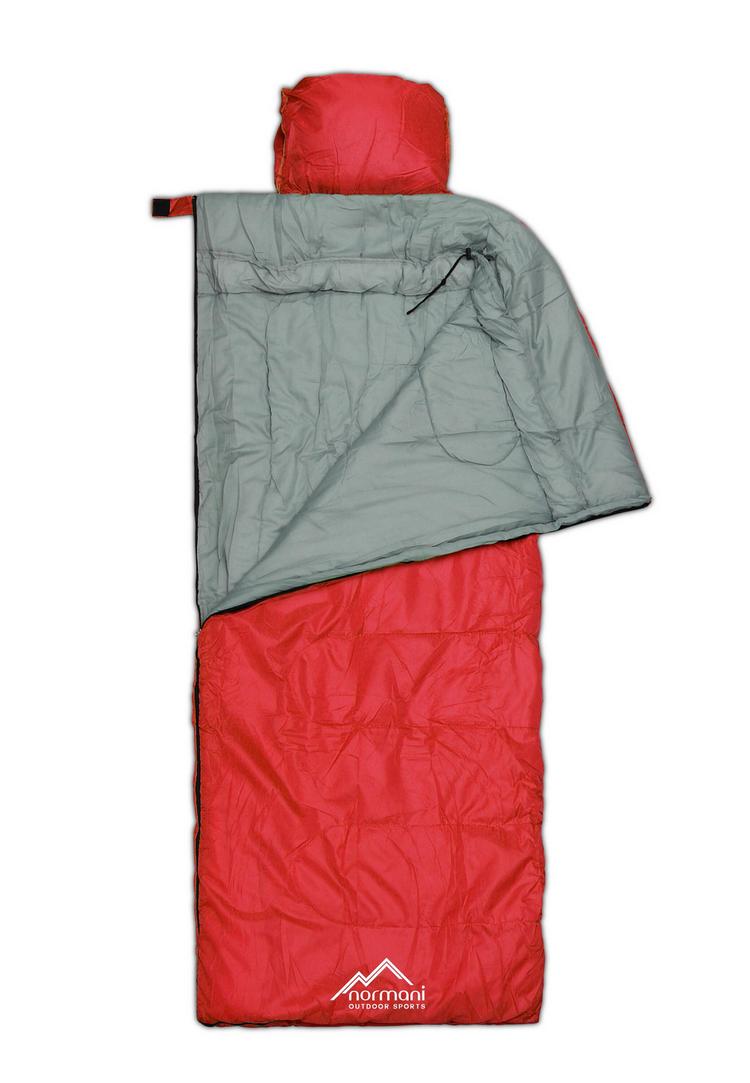 normani Outdoor Sports normani Outdoor Sports Traveller Kunstfaserschlafsack - Rot - 0 | SportScheck