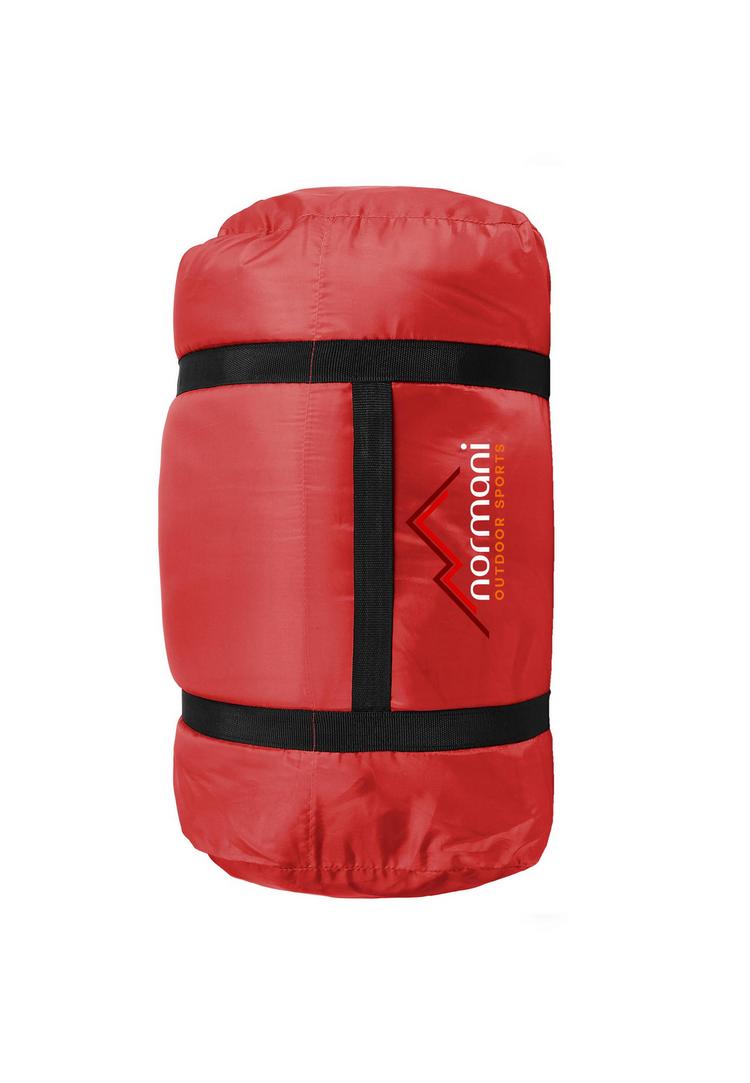normani Outdoor Sports normani Outdoor Sports Traveller Kunstfaserschlafsack - Rot - 1 | SportScheck