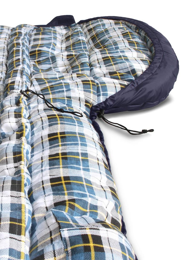 normani Outdoor Sports normani Outdoor Sports Antarctica Kunstfaserschlafsack - Marine - 0 | SportScheck