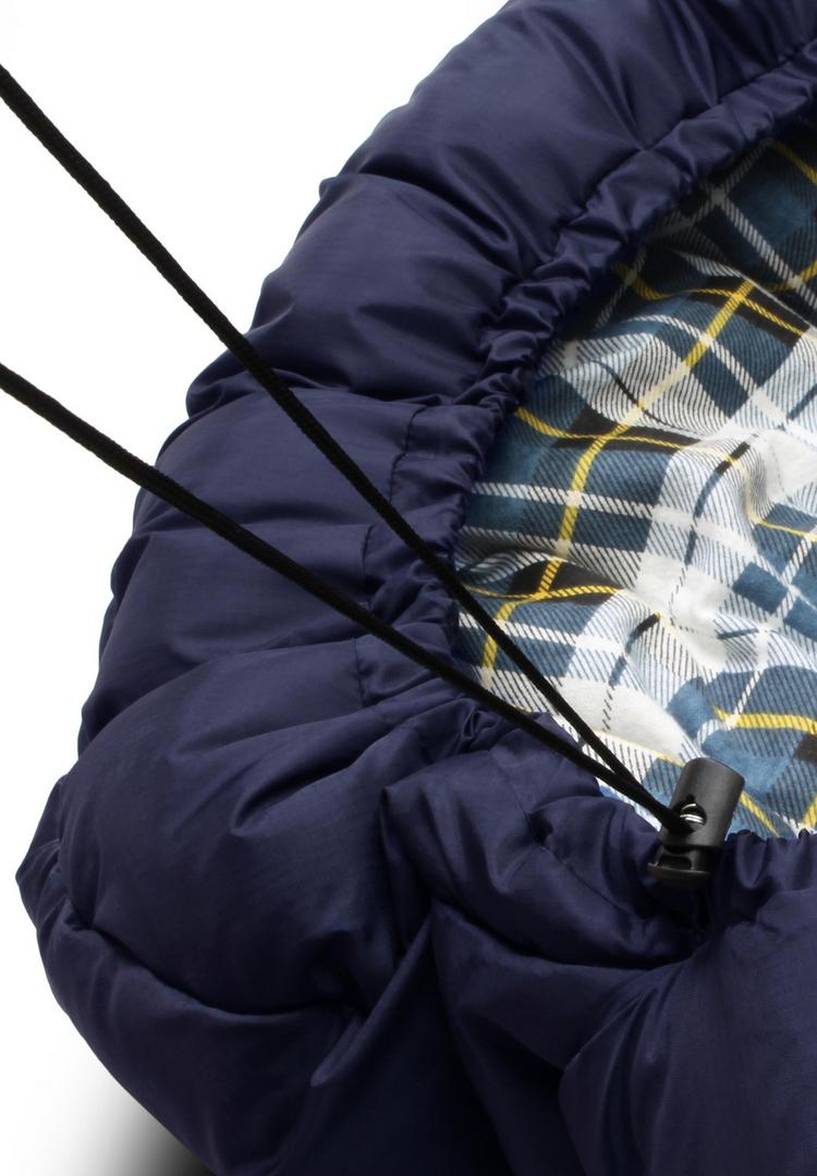 normani Outdoor Sports normani Outdoor Sports Antarctica Kunstfaserschlafsack - Marine - 1 | SportScheck