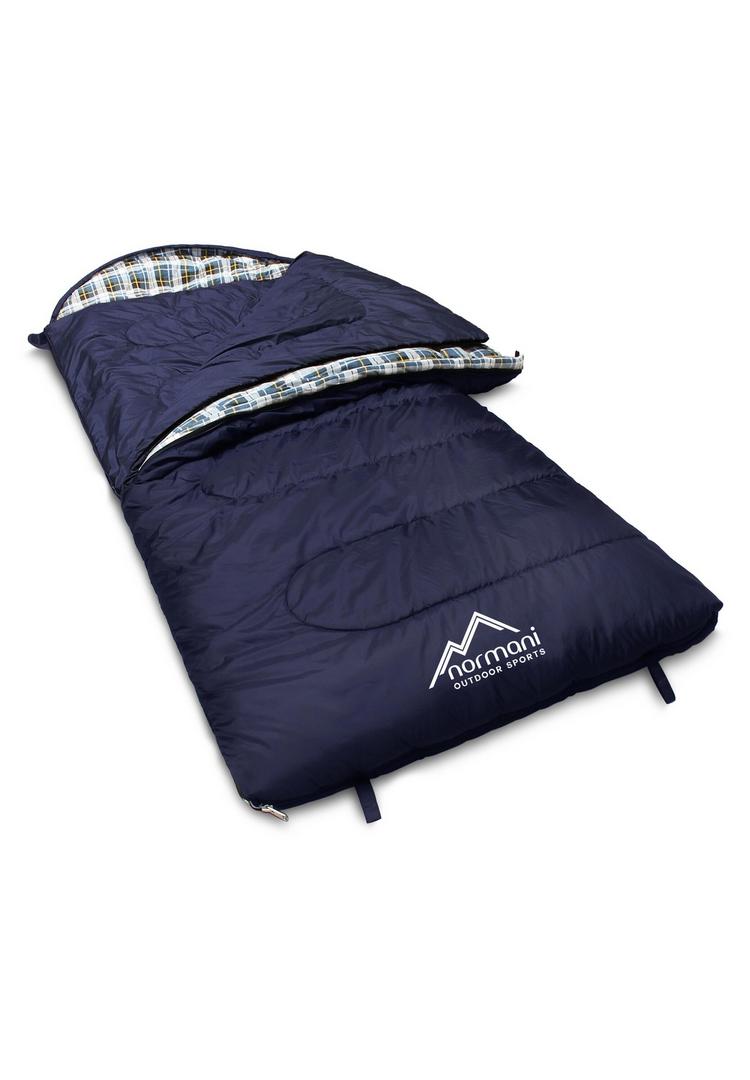 normani Outdoor Sports normani Outdoor Sports Antarctica Kunstfaserschlafsack - Marine - 2 | SportScheck