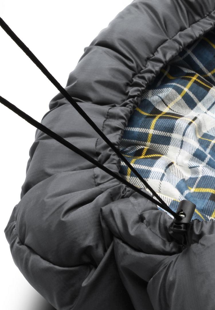 normani Outdoor Sports normani Outdoor Sports Antarctica Kunstfaserschlafsack - Grau - 1 | SportScheck