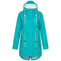 DEPROC active Friesennerz ELLESMERE WOMEN Regenjacke Damen - turquoise