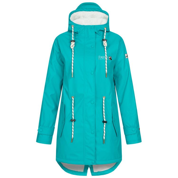 DEPROC active DEPROC active Friesennerz ELLESMERE WOMEN Regenjacke Damen - turquoise - 0 | SportScheck
