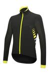 RH+ Logo Alfa Padded Jkt Fahrradjacke Herren - black-fluo yellow-reflex