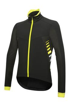 RH+ Logo Alfa Padded Jkt Fahrradjacke Herren black/fluo yellow/reflex