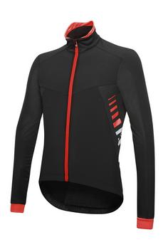 RH+ Logo Alfa Padded Jkt Fahrradjacke Herren black/red code/reflex