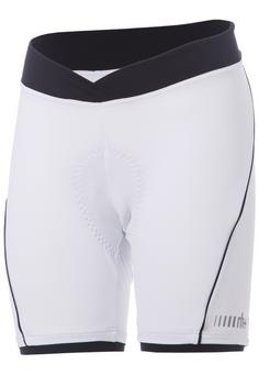 RH+ Pista W Short Fahrradtights Damen white/black