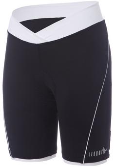 RH+ Pista W Short Fahrradtights Damen black-white