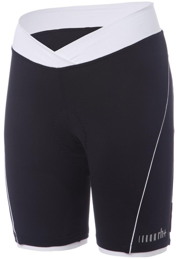 RH+ RH+ Pista W Short Fahrradtights Damen - black-white - 0 | SportScheck